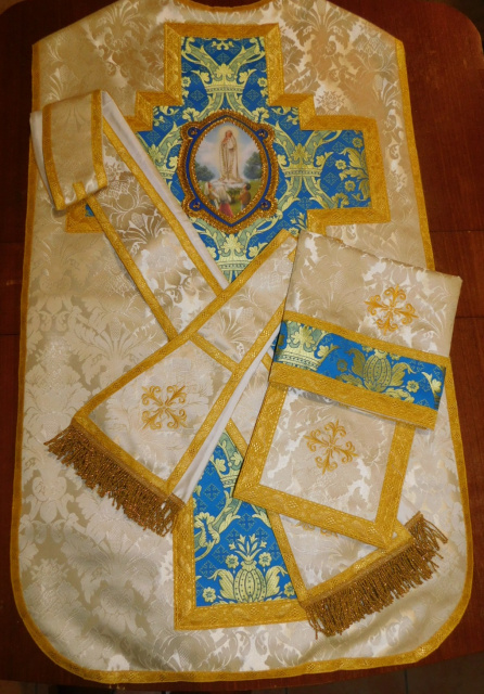 Roman Vestment Our Lady of Fatima